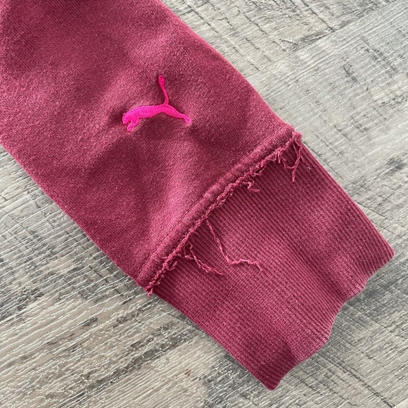 💗PUMA Maroon Crewneck Sweatshirt - Picture 4 of 4